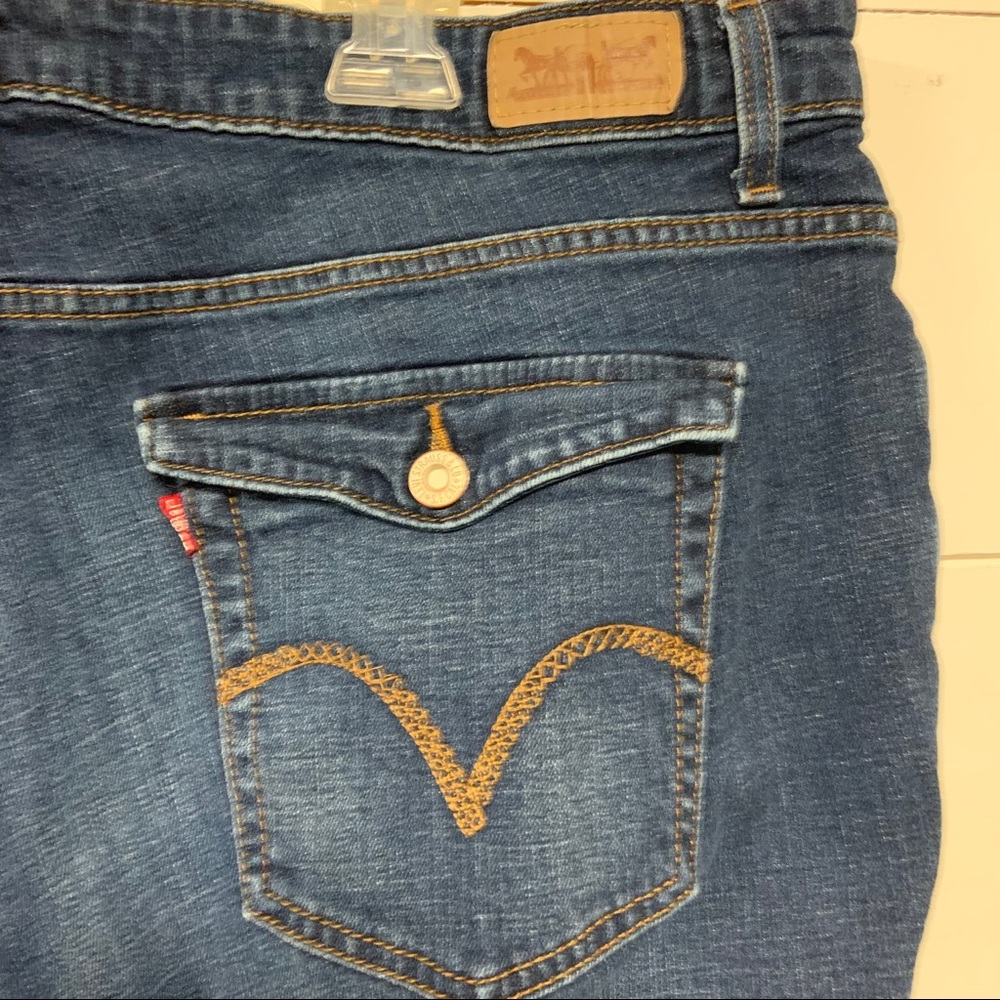 Levis boot cut jeans button pocket 22 - Picture 4 of 6